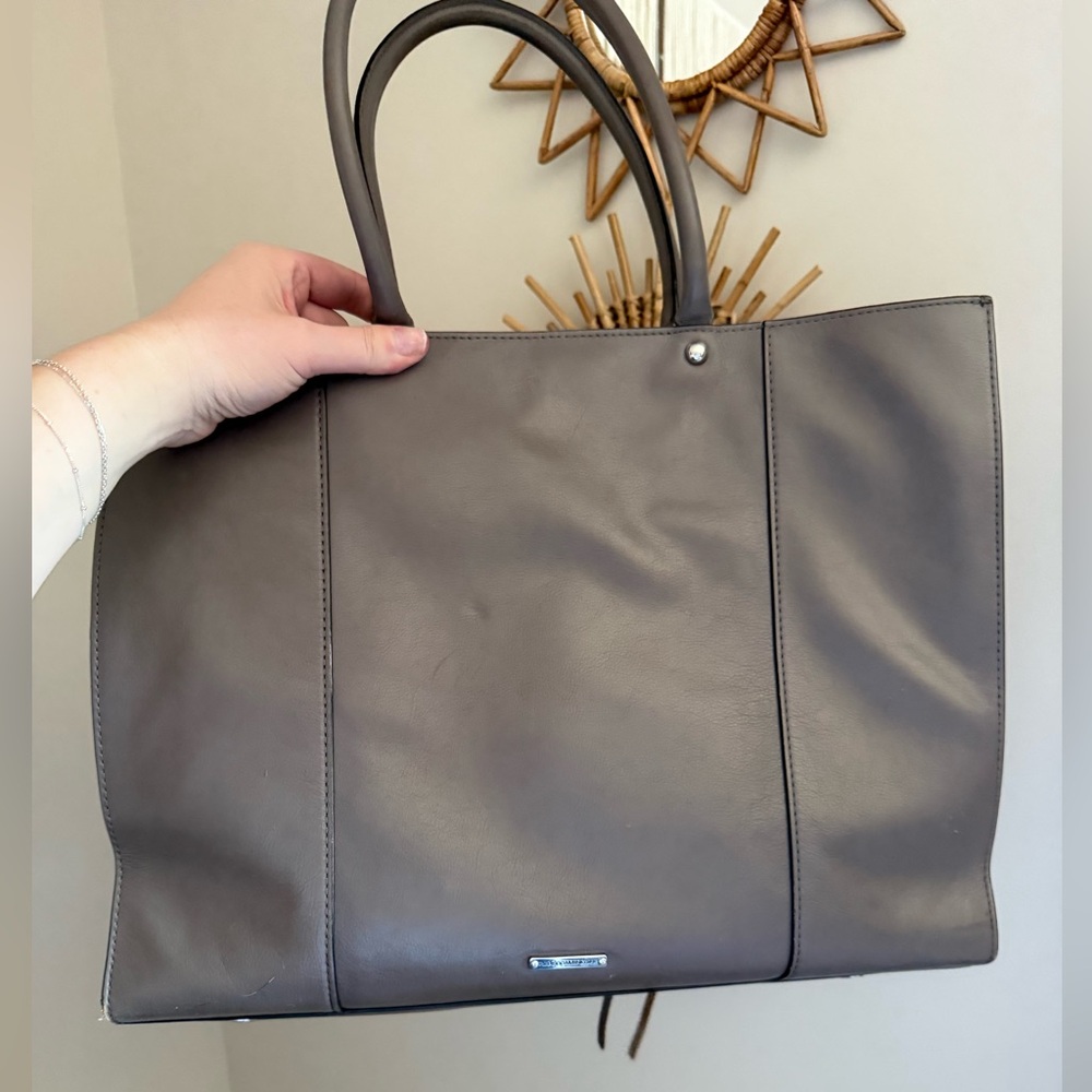 Rebecca Minkoff Taupe Leather Tote - Picture 2 of 4